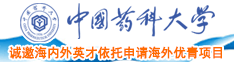 女生插逼喷中国药科大学诚邀海内外英才依托申请海外优青项目
